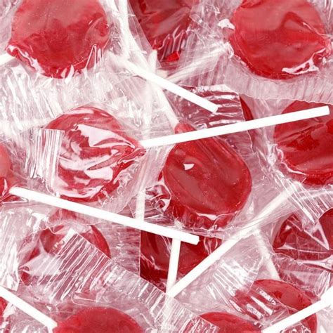 Red Lollipops Cherry • Lollipops And Suckers • Oh Nuts® Red