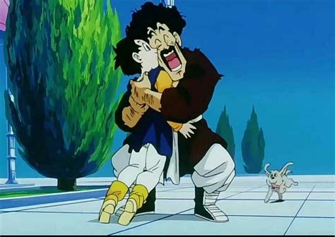 mr satán feliz y abraza a su hija videl dragon ball super dragon ball z goku dbz undertaker