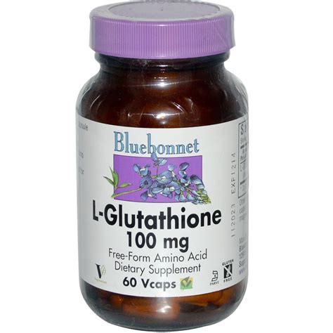 Reduced L-Glutathione Amino Acid | Buy Best Bluebonnet L-Glutathione