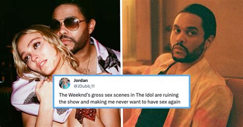 The Idol The Weeknd Defends Gross Sex Scene