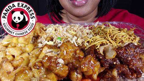 Online ordering for panda chinese food in syosset, ny. ASMR|Panda Express|Chinese Food|Eating Sounds - YouTube