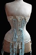 inhabituel corset sans laçage dorsal vers 1905 | Corsetry, Edwardian ...