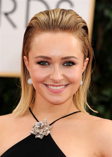 Hayden Panettieres Hair And Makeup At Golden Globes 2014 Popsugar Beauty