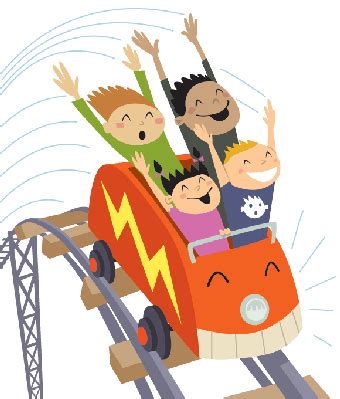 Amusement Park Roller Coaster Water Park Clip Art PNG 767x342px