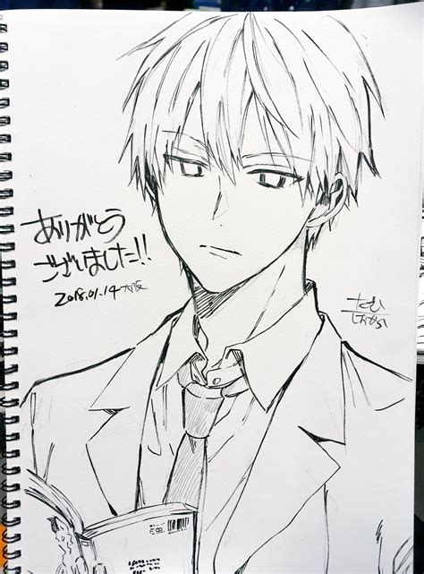 Twitter Anime Drawings Sketches Anime Boy Sketch Manga Drawing