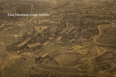 Aerial View Of Skinningrove Iron And Steel Works East Cleveland Image