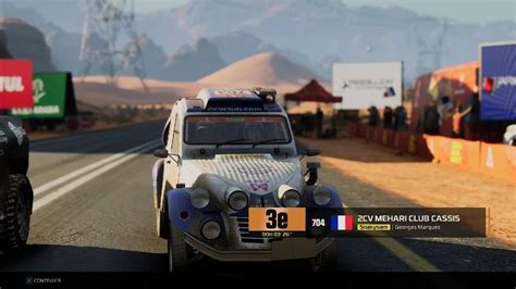 Citroën 2CV Bi Bip 2 Dakar Desert Rally Qualification Mode Sport YouTube