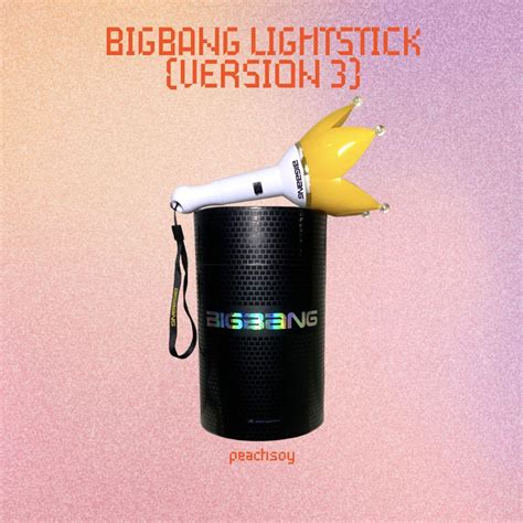 Bigbang Lightstick Version 3 Hobbies And Toys Memorabilia