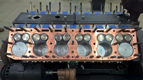 Sce Builds Custom Head Gaskets For 1949 V 12 Seagrave Pumper Truck