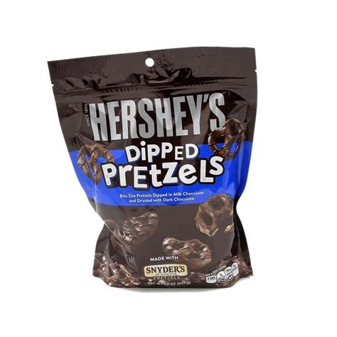 Hersheys Chocolate Dipped Pretzels Hy Vee Aisles Online Grocery Shopping