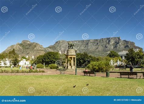 Delville Wood Memorial In The Companys Garden Cape Town Stock Image