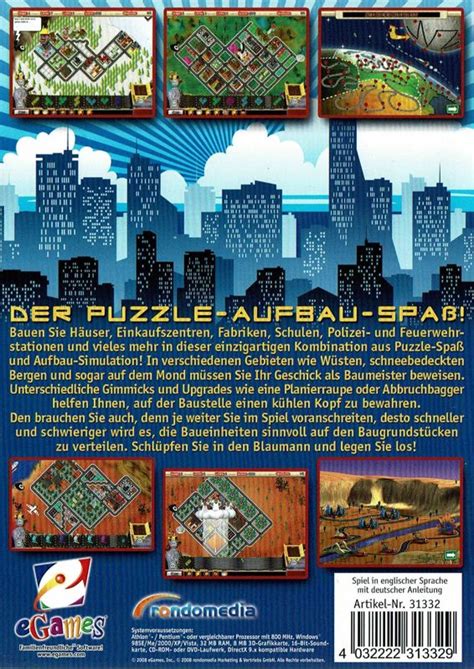 Puzzle City 2007 Box Cover Art Mobygames