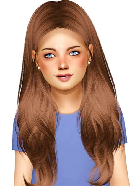 Child Hair Sims 4 I Received A Request To Convert This Hair For Kids