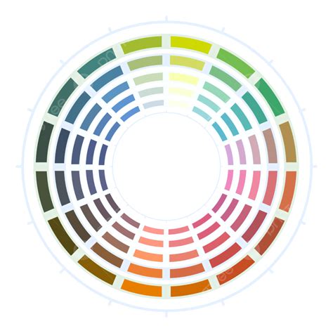 Color Wheel Png Transparent Color Ring Color Wheel Chromatography