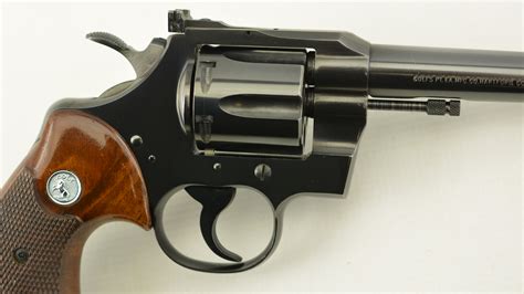 Colt Officers Model Match Revolver 38 Special