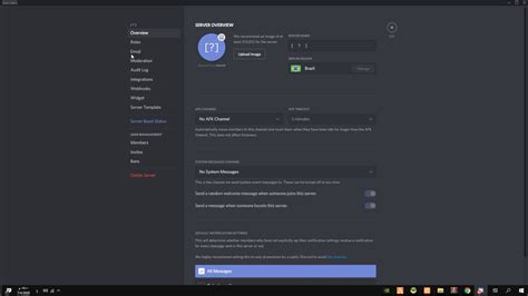 Rp Discord Server Template