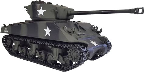 Taigen Sherman Metal Edition M4a3 76mm Infrared 24ghz Rtr Rc Tank 1