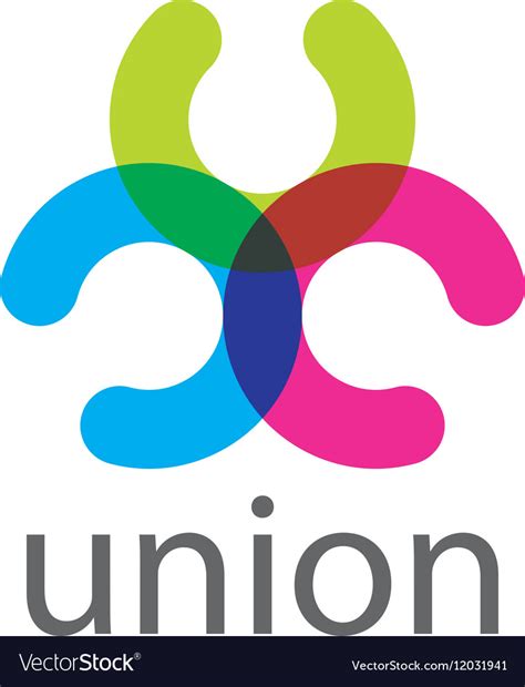 Logo Union Royalty Free Vector Image Vectorstock