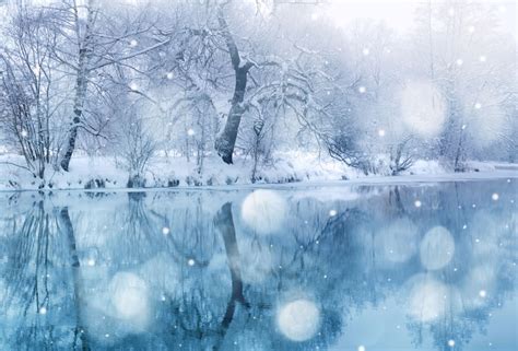 Anime Winter Scenery Wallpaper