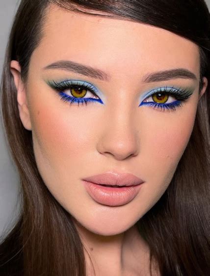 Colorful Makeup Looks For Eyes Makeup Look Ideas Blush And Pearls