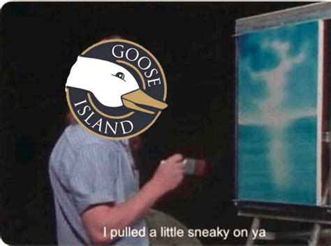 Goose Island Ipa I Pulled A Sneaky On Ya Know Your Meme