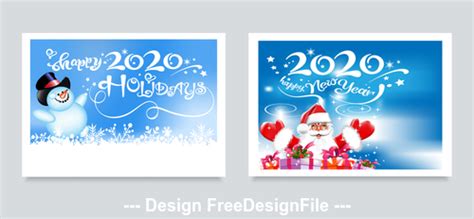 May your holidays sparkle with joy and laughter! 2020 merry christmas greeting card vector free download