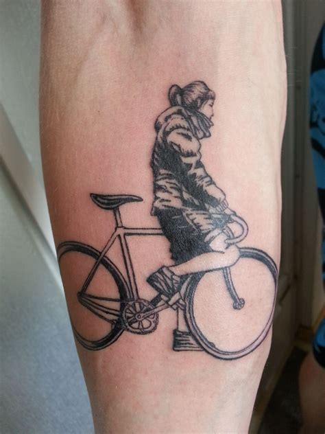 Cycling Girl Tattoos Bicycletattoos Biketattoos Bike Tattoos