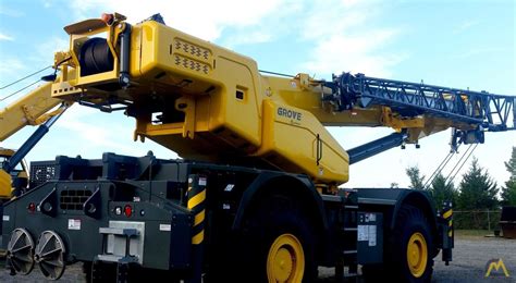 Grove Grt880 80 Ton Rough Terrain Crane For Sale Hoists And Material