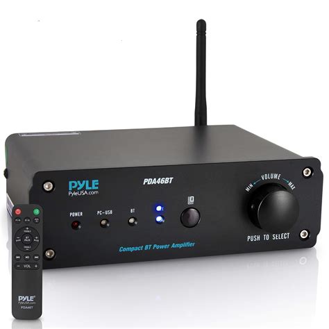 Buy Pyle W Bluetooth Audio Stereo Amplifier V Ch Pro
