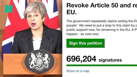 Cancel Brexit Petition Amasses Record 58 Million Signatures