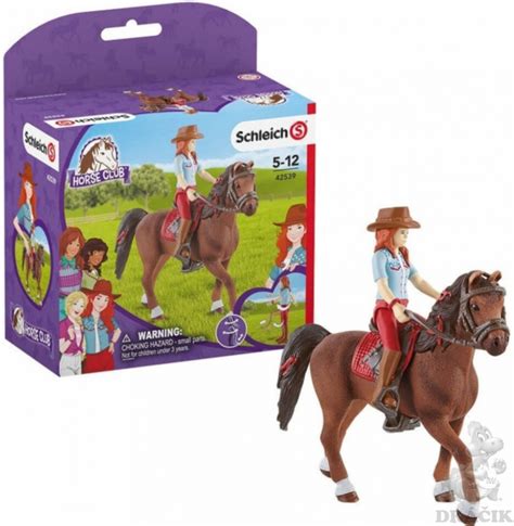 Schleich Hannah A Kůň Cayenne S Doplňky 42539 Dráčik