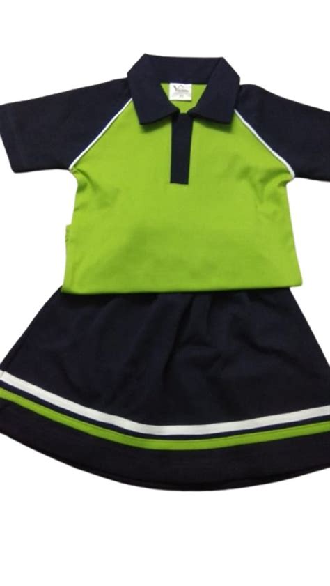 Cotton Green And Black Girls Winter School Uniform 22 To 26 At Rs 300