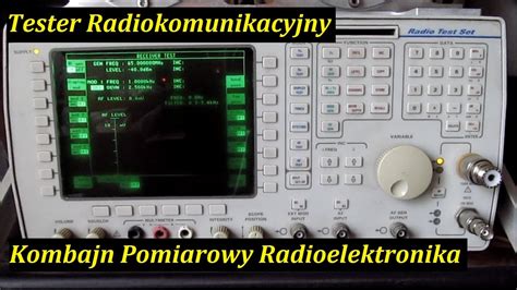 Tester Radiokomunikacyjny Radio Analyzer Radio Tester Kombajn
