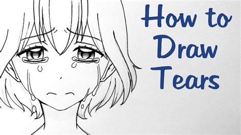 How To Draw Anime Crying Eyes Step By Step
