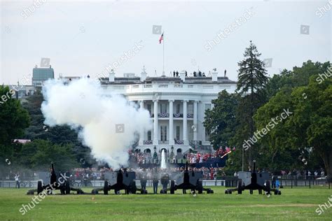 Presidential Salute Battery 3d S Infantry Editorial Stock Photo Stock