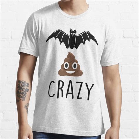 Bat Crazy T Shirt For Sale By Zombiemama Redbubble Crazy T Shirts