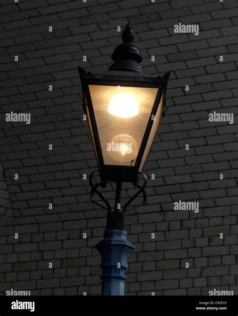 An Old Lamp Post In London Stock Photo Alamy