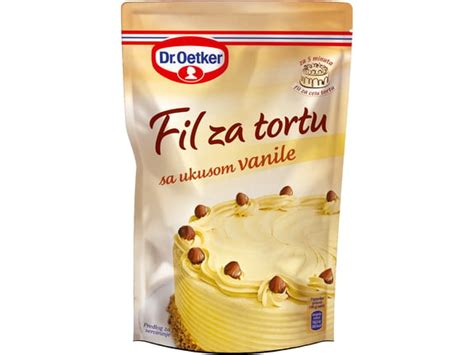 Dr Oetker Fil Za Tortu Vanila 140g Dr Oetker