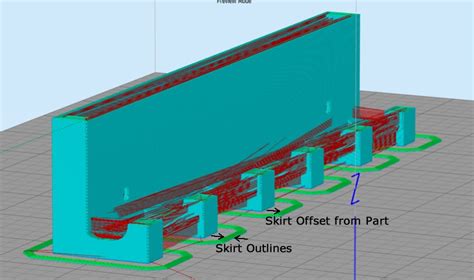 O Que é Skirt Brim E Raft Em Impressão 3d Por Que E Como Usá Los 3d
