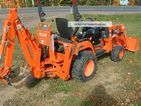 Kubota Bx23 4x4 Tlb Tractor Loader Backhoe