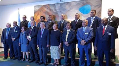 Pacific Leaders Meet With Head Of Un Rnz