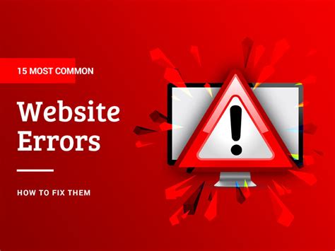 Most Common Website Errors Fix Them Now Thehotskills