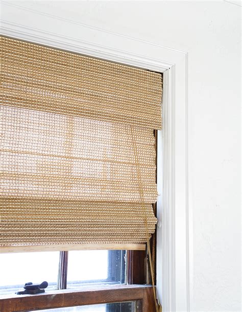 How To Cut Down Woven Window Shades Francois Et Moi