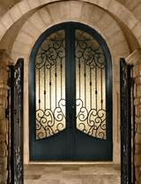 Photos of Arched Double Entry Doors