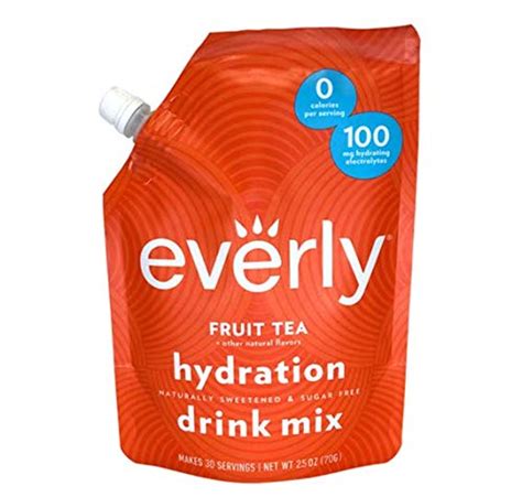 Everly Hydration Drink Mix Powder Sugar Free Natural Sweeteners