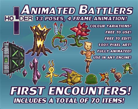 Holders Animated Battlers First Encounters By Dark Holder On Deviantart