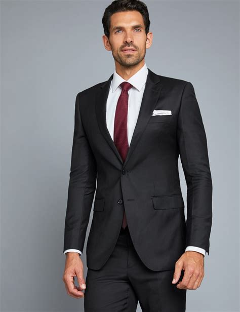 Mens Slim Fit Suit Jacket Black Aliexpress Com Buy Solid Black Blazer Men Jacquard Slim