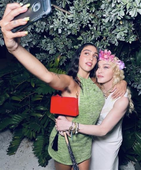 Madonnas Daughter Embraces Hairy Armpits In RARE Selfie With Her