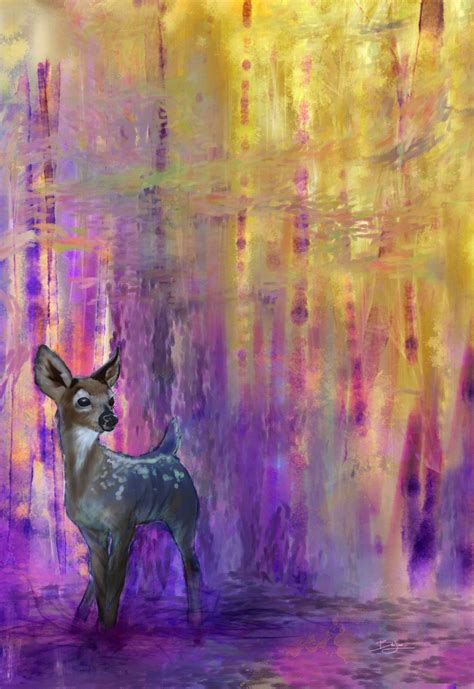 Abstract Deer Ben Judd On Artstation At