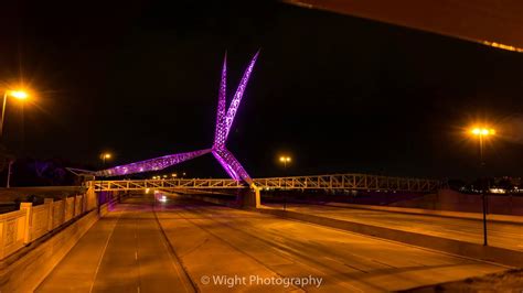 Skydance Pedestrian Bridge Timelapse Oklahoma City Oklahoma June